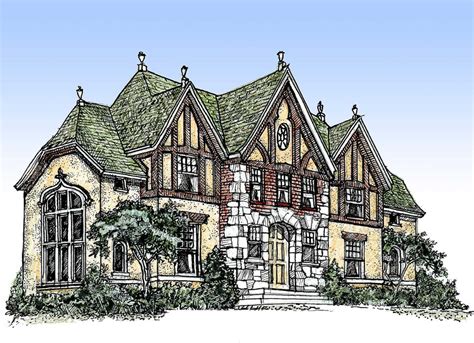 traditional tudor house plans